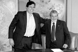  El presidente de Per y el mandatario brasileo acordaron varios proyectos de integracin entre ambas naciones. Garca apoy la reeleccin. 