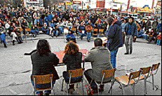 Alrededor de trescientas personas participaron de la actividad realizada en el centro de Neuqun.