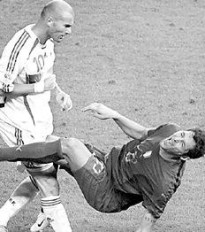 La agresin de Zidane fue convertida en cancin.