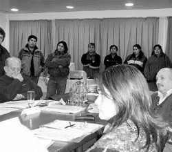 Los convencionales serranos escucharon las críticas de diferentes agrupaciones mapuches.