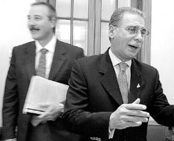 Sobisch se irá de viaje acompañado por pocas personas, entre ellas el ministro de Hacienda, Claudio Silvestrini.