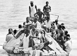 Llegaron ms de 10.000 africanos a las Canarias, en precarias condiciones.