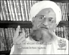 El lder egipcio de Al Qaeda difundi un video con su mensaje. 