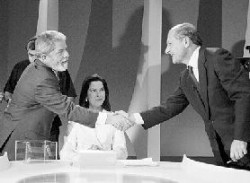 Lula y Alckmin protagonizaron el viernes por la noche un nuevo debate, a una semana de la segunda vuelta.