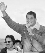 Correa tiene 52% de intencin de voto en Ecuador.