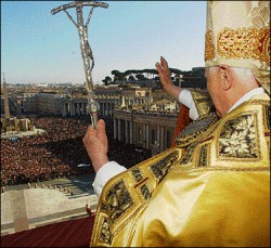 Benedicto XVI dijo tener esperanza de visitar Tierra Santa dentro de poco. 