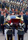 El presidente particip del masivo funeral