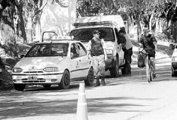 La polica continu ayer en distintos puntos de la capital neuquina con los operativos de prevencin con los taxis.
