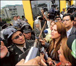 El Congreso ecuatoriano permaneci custodiado para evitar 