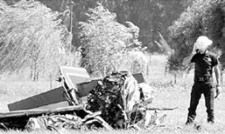 Julio Benvenuto realizaba una acrobacia cuando perdió el control de su avión y se estrelló frente al público que observaba la exhibición. 