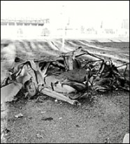 El accidente en el que murieron tres jvenes, cerca de Lamarque.