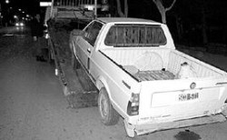 La camioneta embisti a la nia en la esquina de Linares y Amaranto Surez.