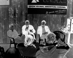 Campagnioli, presidente del Deliberante de Morón, fue invitado por los candidatos de UVAC, un partido vecinal de Villa La Angostura.