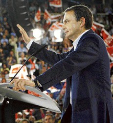 Para el presidente Zapatero, estas elecciones servirn como sondeo de su gestin.
