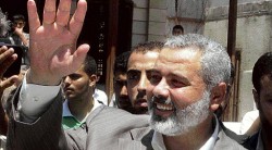 Haniyeh, hombre fuerte en Gaza y líder de la agrupación radical Hamas.