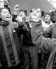 Los docentes peruanos protago-nizaron una fuerte protesta que paraliz a gran parte del pas.