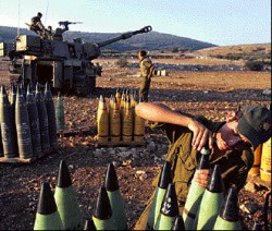 Olmert destac el respaldo armamentstico de Estados Unidos a sus tropas.