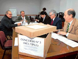 Integrantes del Consejo de la Magistratura analizaron la semana anterior los antecedentes de los candidatos.