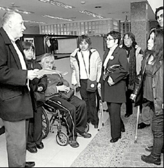 Juan Jos Dutto se reuni ayer con organizaciones de discapacitados.