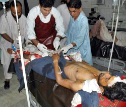 Nueve fallecidos y unos 35 heridos dej el ataque suicida en la localidad Paranichar.