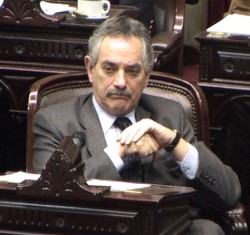 "Veo entusiasmo por Cristina, pero no por Pichetto y Cejas", describió el diputado.