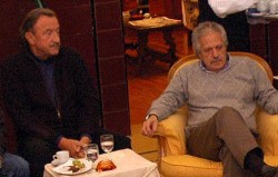 Pablo Verani y Miguel Saiz, dos de las principales figuras de la "mesa chica".