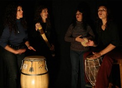 Rondaluna, un grupo de voces femeninas.