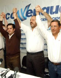 Martín Farizano será el candidato en común que llevarán la Concertación Neuquina, UNE y el Frente para la Victoria, en las próximas elecciones municipales.