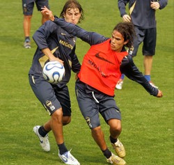 El zaguero en la marca: ser titular ante Coln.