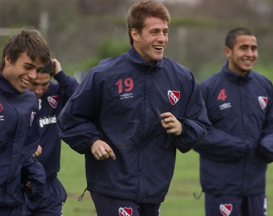 Re el goleador. Germn Denis vive su mejor momento desde que lleg a Independiente, hace un ao.