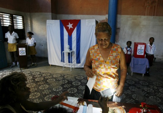 El pueblo cubano concurrió en buen número a las urnas, durante el primer día de votación.