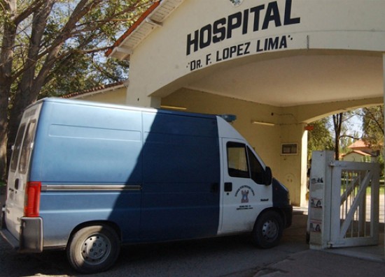 Los heridos se encontraban en el hospital de Roca. Uno de ellos estaba más grave que el otro.