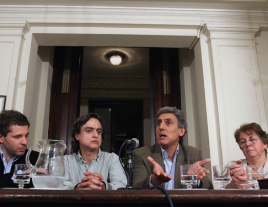 Los diputados del ARI, que crearon el bloque autónomo en el Congreso y cuestionan las decisiones de Elisa Carrió.
