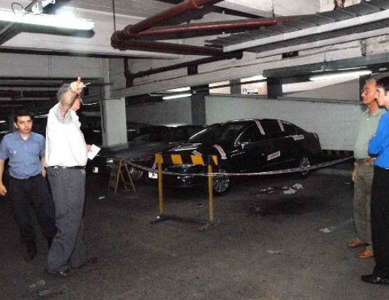Beroiz recibió el feroz ataque mientras estacionaba su auto en una cochera de Rosario.