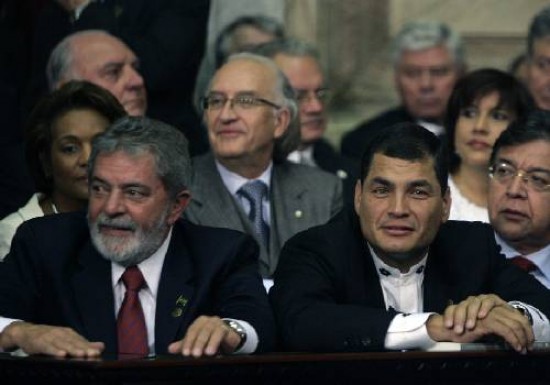Los mandatarios presentes en la asuncin de Cristina Kirchner, como Lula y el ecuatoriano Correa, de-mostraron su preocupacin por el caso Betancourt.