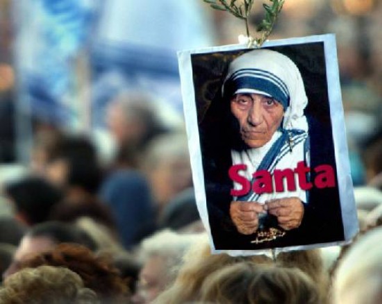 La Madre Teresa, un modelo de generosidad.
