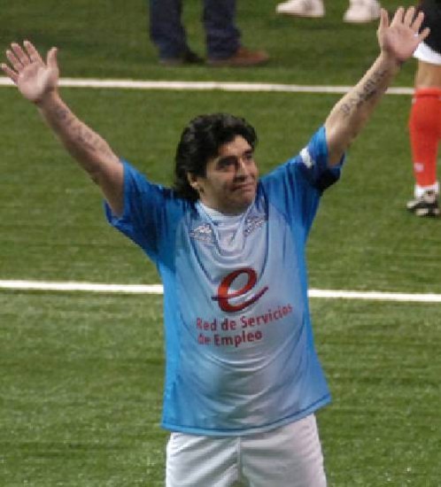 Maradona, adepto al gobierno iraní.