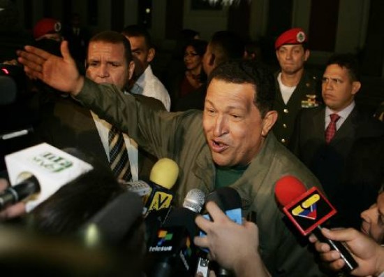 Chávez culpó del fracaso de su gestión a la intransigencia del gobierno de Uribe.
