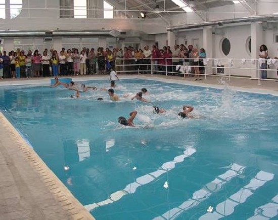 Ms de 600 chicos se inscribieron para utilizar el natatorio.