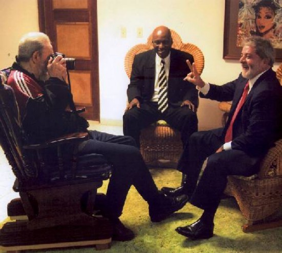 Lula elogió el estado del líder cubano y dijo que "está listo para el papel político" en Cuba. 