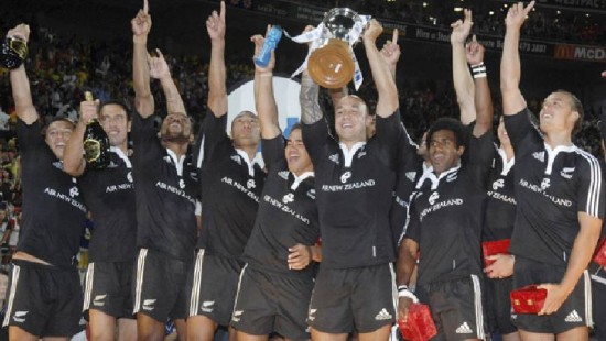 Los All Blacks ganaron la de Oro y lideran el Circuito Mundial de seven.