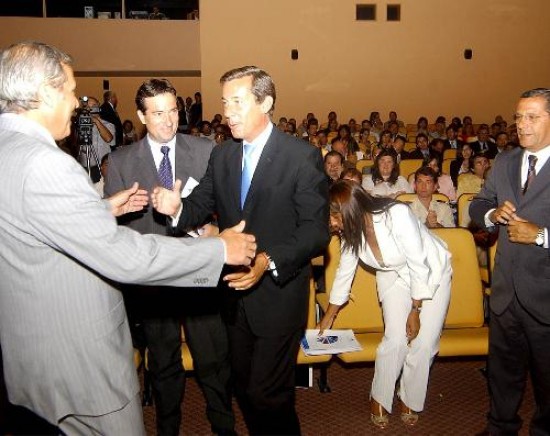 En el seminario que organizó la Cancillería en Neuquén estuvo Quiroga, subsecretario de ese ministerio, y el gobernador Sapag.