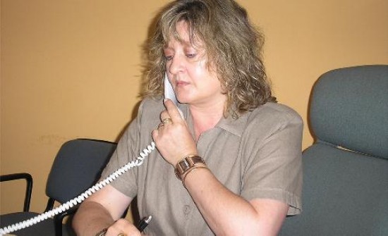Patricia Etcheverry, actual jefa comunal, no logr que le dijeran adnde estn los telfonos.