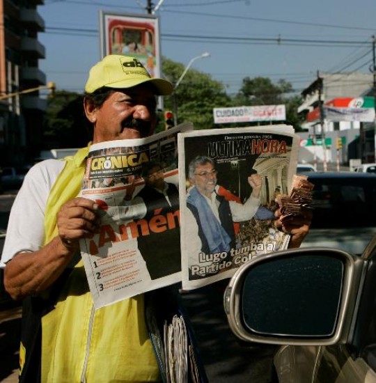 Paraguay fue noticia no sólo por las elecciones sino también por el fin de seis décadas de gobierno "colorado".