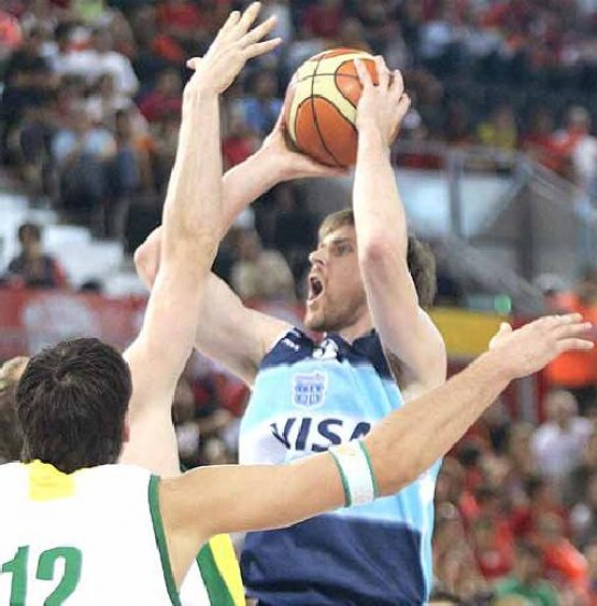 Lituania ya sufrió al "Chapu" Nocioni en la previa al Mundial pasado.