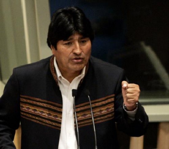 Morales volvi a calificar de ilegal el proceso en Santa Cruz.