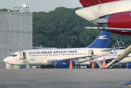 Aerolneas fue privatizada a principio de los aos '90.