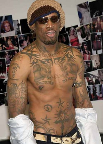 Excntrico yo? Rodman ira preso.