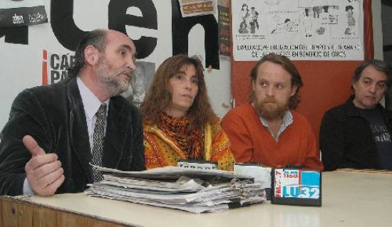 En la conferencia de prensa Sandra Rodríguez les pidió a los policías que declararán la próxima semana que digan la verdad.