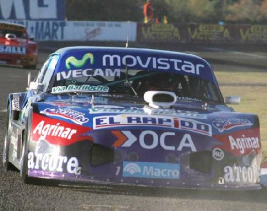 El campen puso a su Chevrolet adelante en la primera clasificacin.